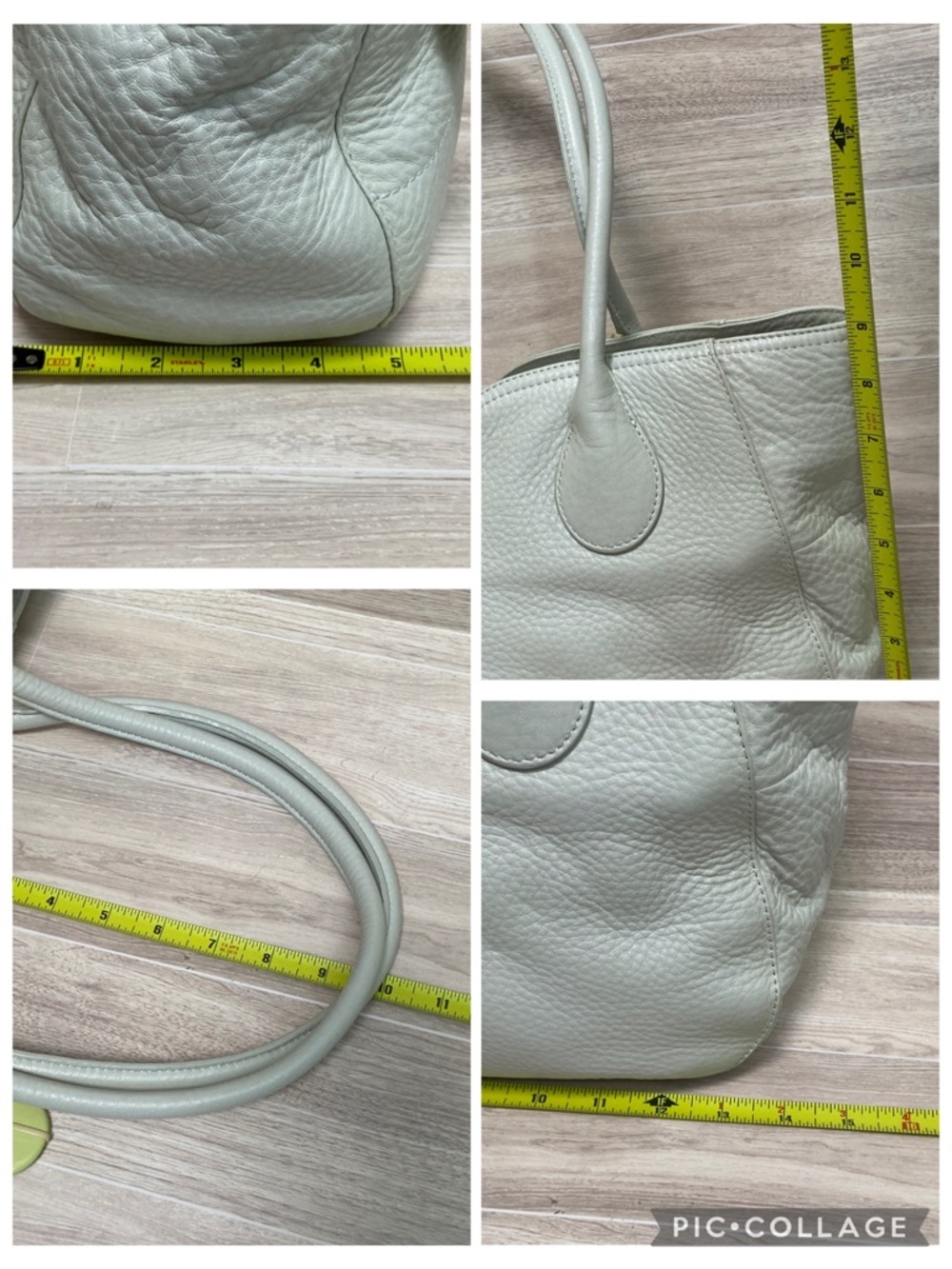 RADLEY LONDON Light Mint Pebbled Leather Satchel - Picture 13 of 14